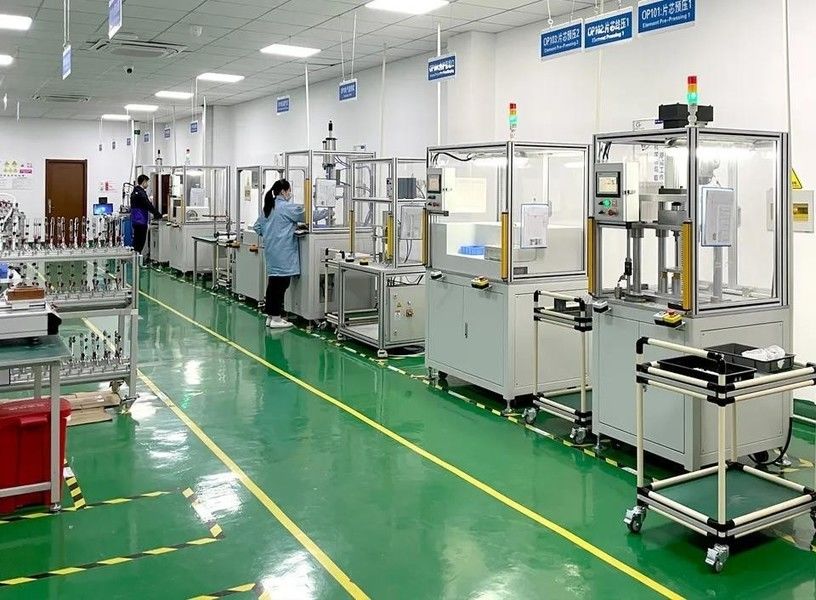 Shanghai Oetex Auto Parts Co.,Ltd สายการผลิตของผู้ผลิต